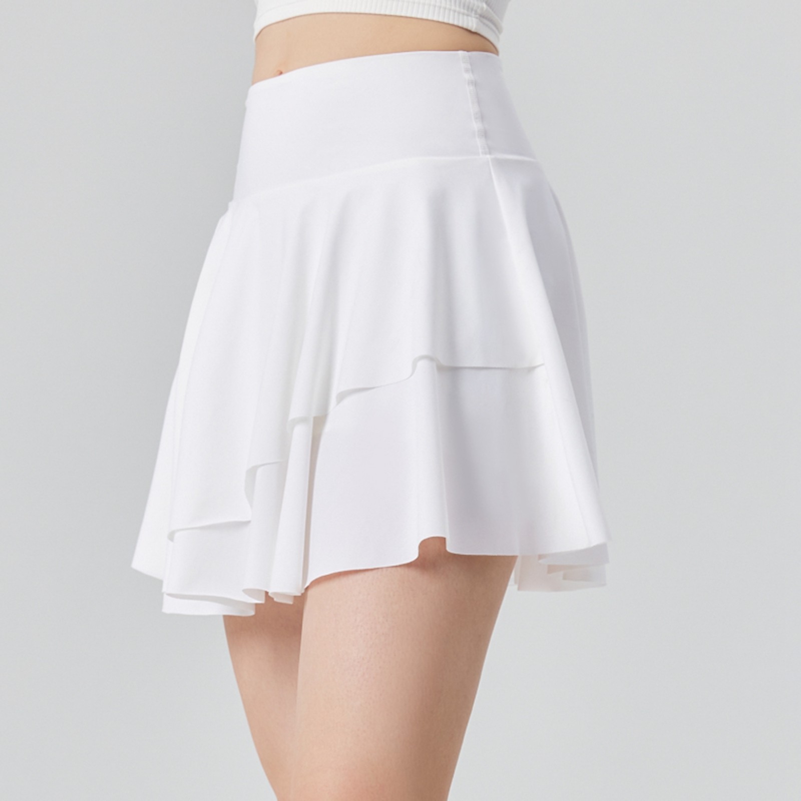 thumbnail image 3 of Falda pantalón para mujer Sun Skort Ice Cool Blocking: falda de tenis 2 en 1, secado rápido, UPF50+; deportiva/fitness (tallas S-XL)., 3 of 7